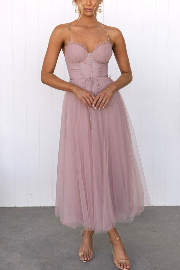 Eleganz Abendkleid mit schmeichelhafter Passform und hochwertigem Stoff — Main Image