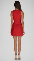 Ärmelloses Minikleid Patricia Mit Knopfleiste Und Figurbetonter Schnitt Ideal Für Den Sommerurlaub