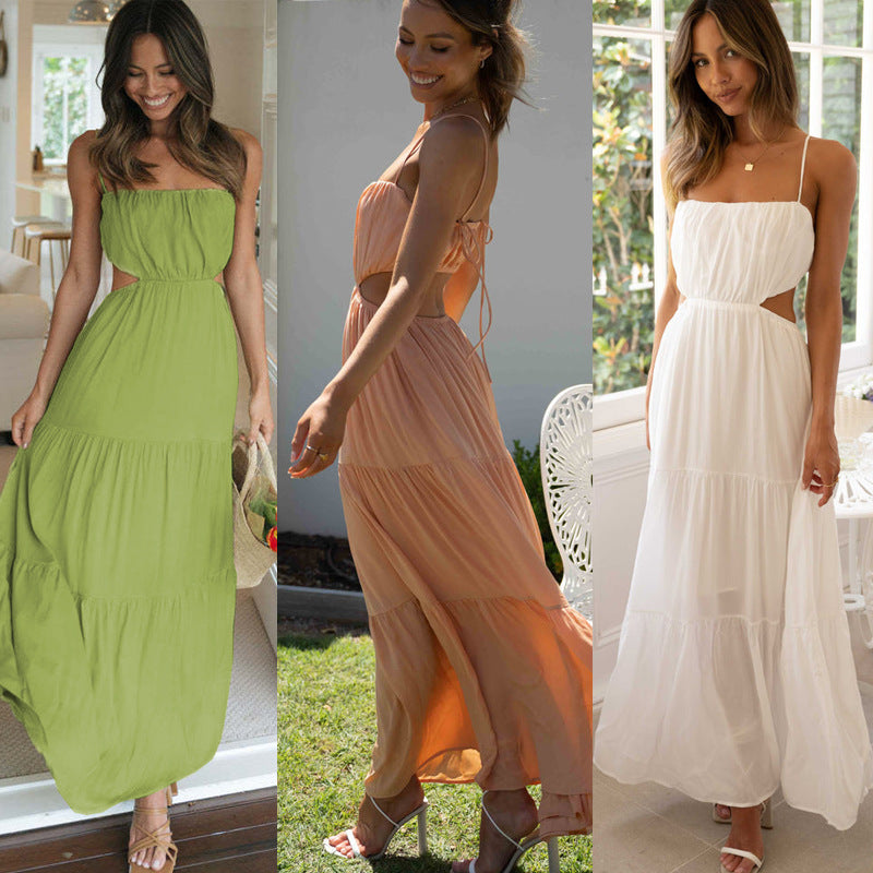 Elegantes Maxikleid mit Cut-Out Design, ideal für Sommer — Image 3