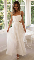 Elegantes Maxikleid mit Cut-Out Design, ideal für Sommer — Image 8