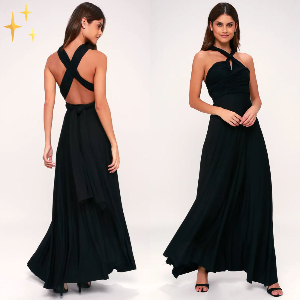 Marke Maxikleid Damen Vielseitig Elegant — Image 12
