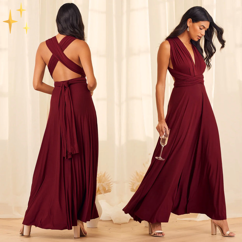 Marke Maxikleid Damen Vielseitig Elegant — Image 15