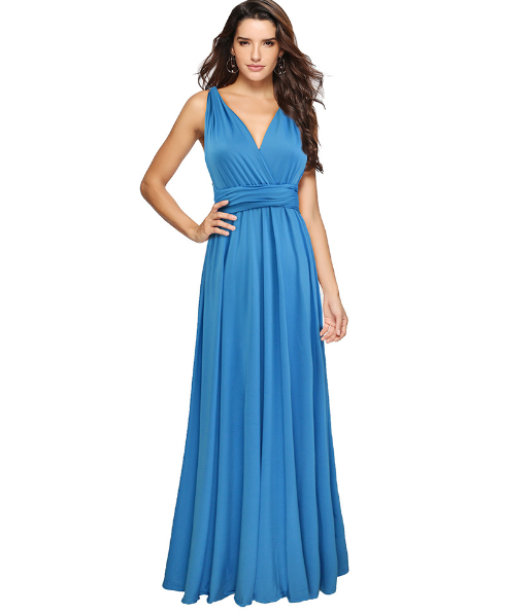 Marke Maxikleid Damen Vielseitig Elegant — Image 16