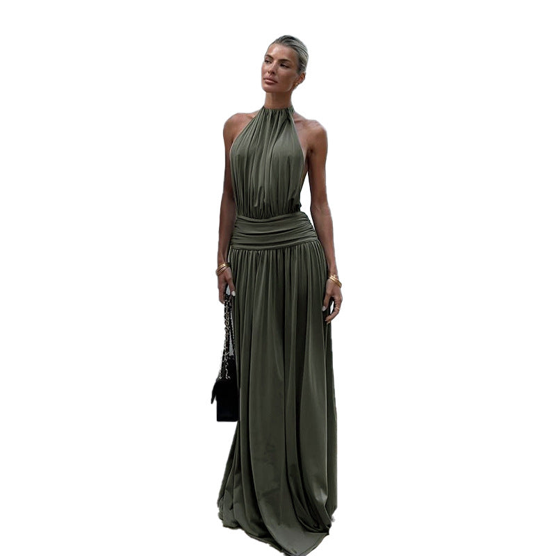 Marke X Maxikleid mit Halfter-Ausschnitt, fließend, elegant — Image 5