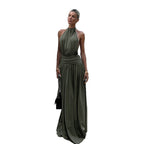 Marke X Maxikleid mit Halfter-Ausschnitt, fließend, elegant — Image 5