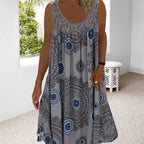 Marke Damen Trägerkleid mit Mandala-Print und Spitzenbesatz — Image 8
