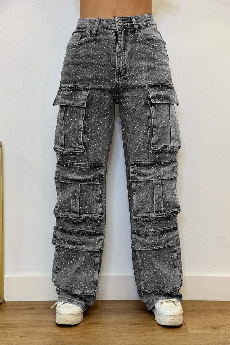 Cargo-Hose mit Taschen für Damen, vielseitig und modisch — Image 10