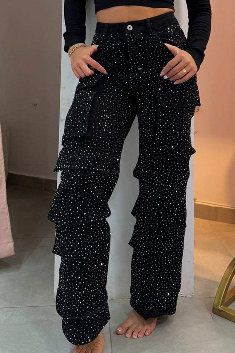Cargo-Hose mit Taschen für Damen, vielseitig und modisch — Image 7