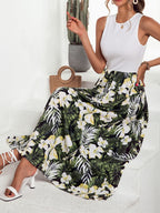 Marke Maxikleid Florales Design, Ärmellos, Damen — Image 4