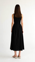 Leinenkleid Mit Cutouts Schlüssellochausschnitt Leicht Luftig Ideal Für Alltag Und Kaffee