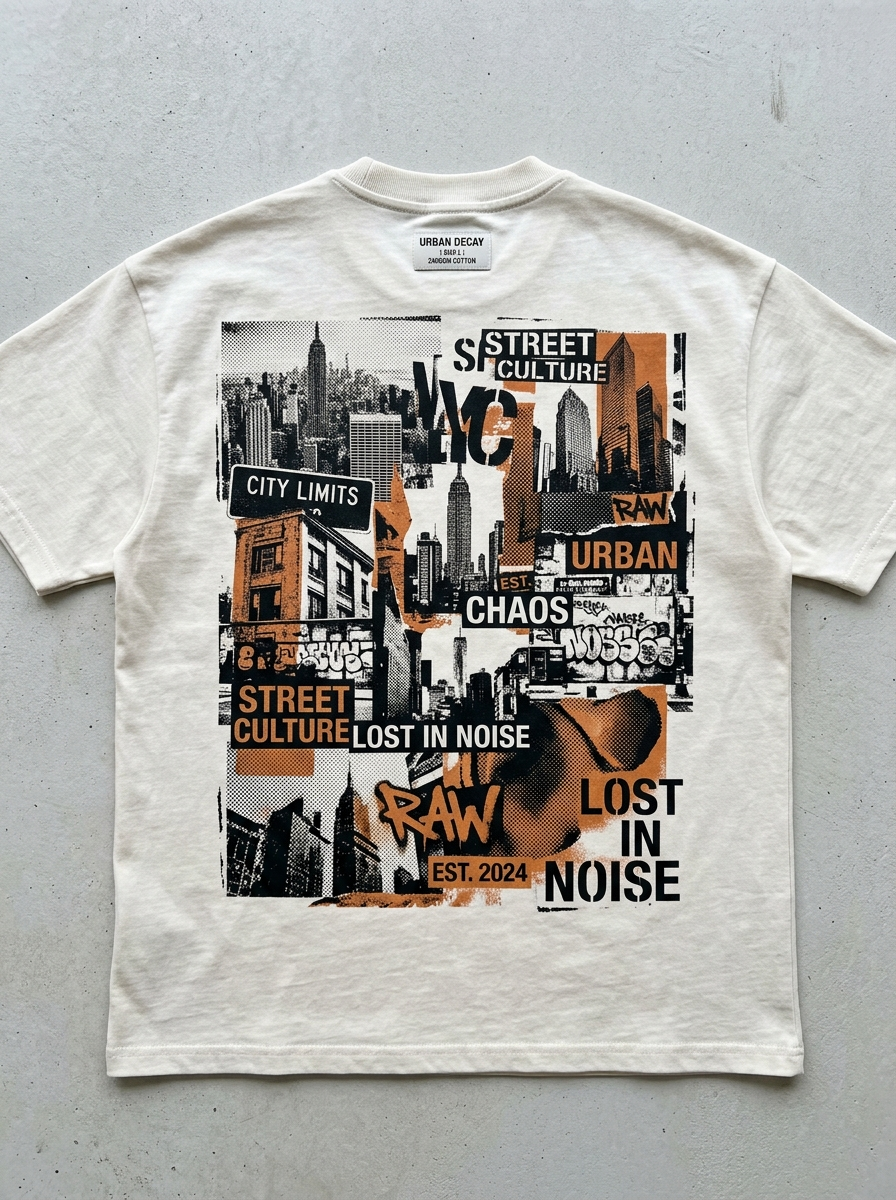 Betondschungel Oversized T-Shirt - Back