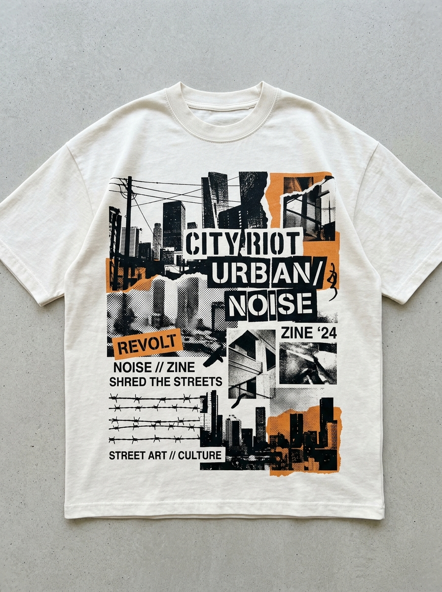 Betondschungel Oversized T-Shirt - Front