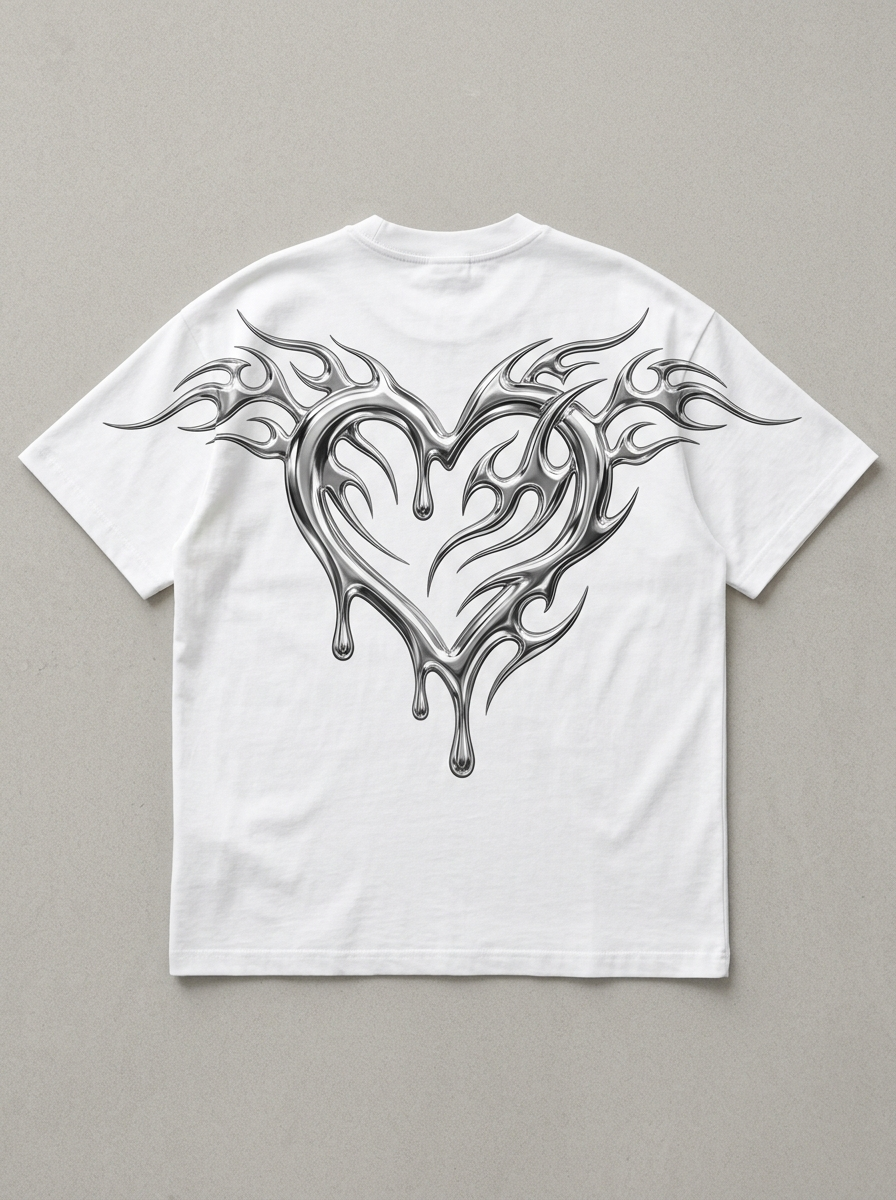 Chromherz Oversized T-Shirt - Back