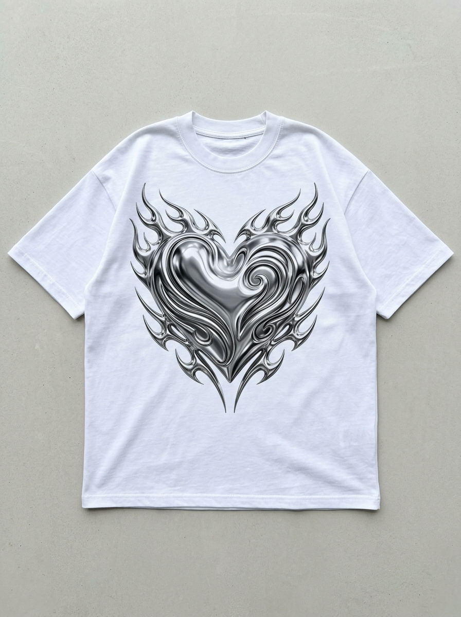 Chromherz Oversized T-Shirt - Front