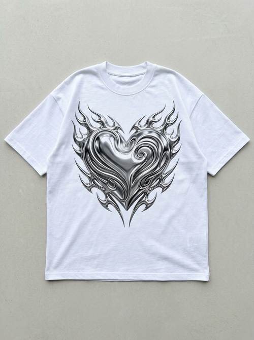 Chromherz Oversized T-Shirt - Front