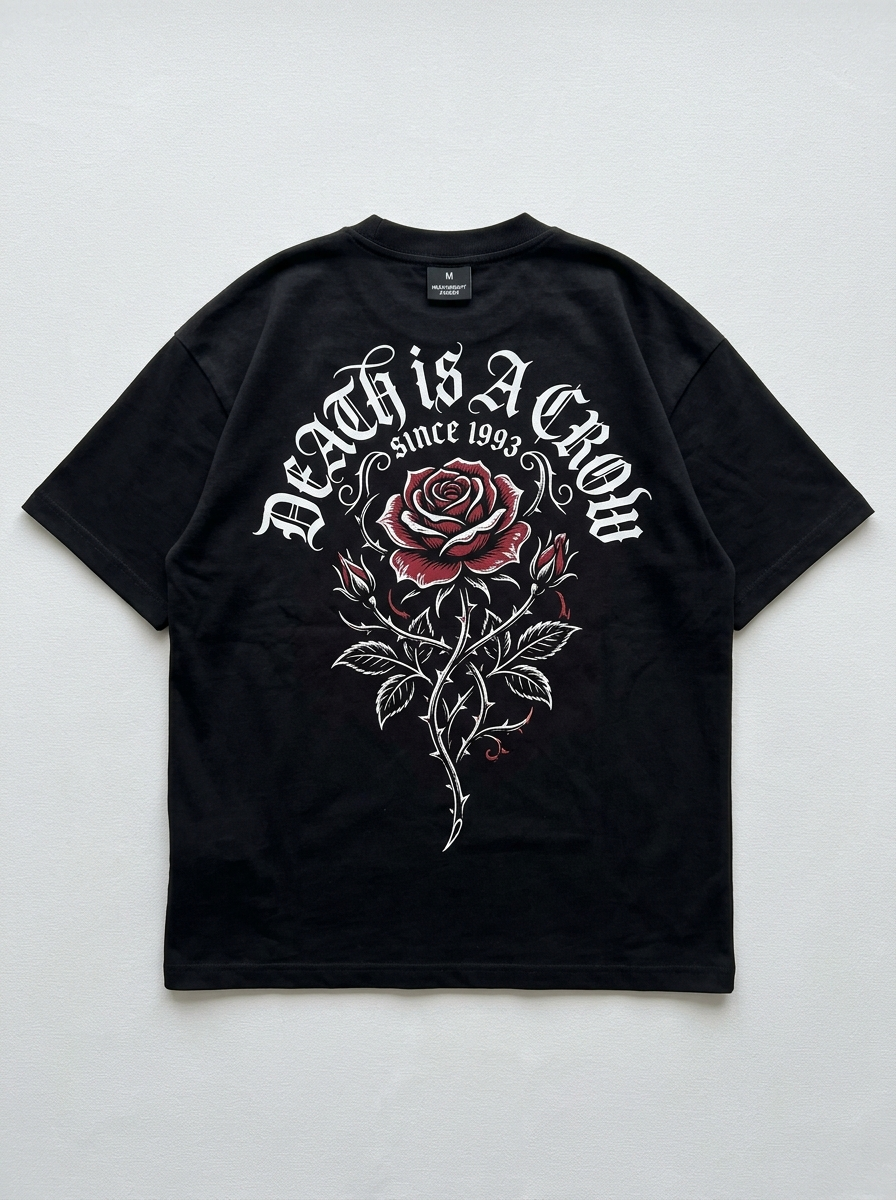Dornenrose Oversized T-Shirt - Back