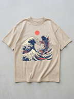 Koi-Welle Oversized T-Shirt - Front