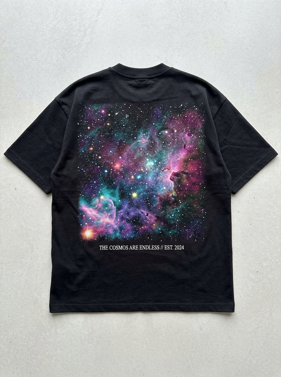 Kosmosreise Oversized T-Shirt - Back