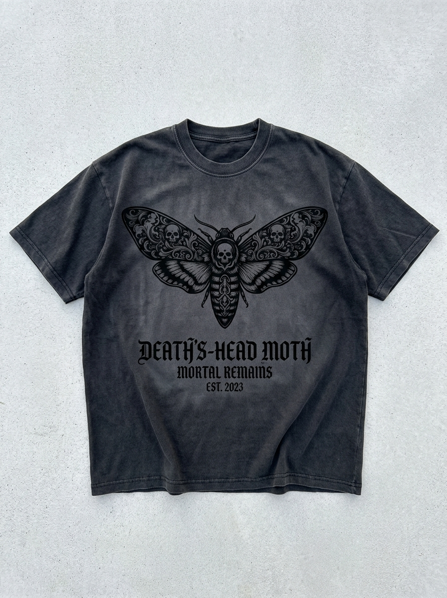 Nachtfalter Oversized T-Shirt - Front